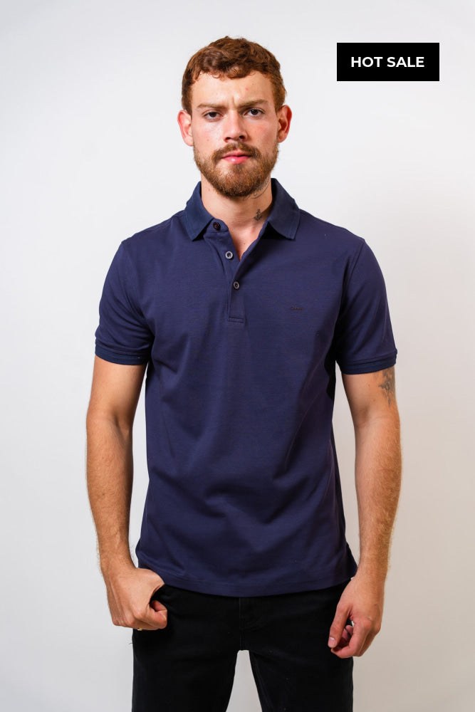 Polo Azul Hombre Carven - Polos