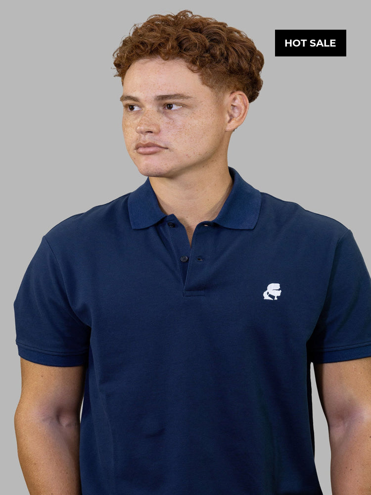 Polo Azul Hombre Karl Lagerfeld - Polos