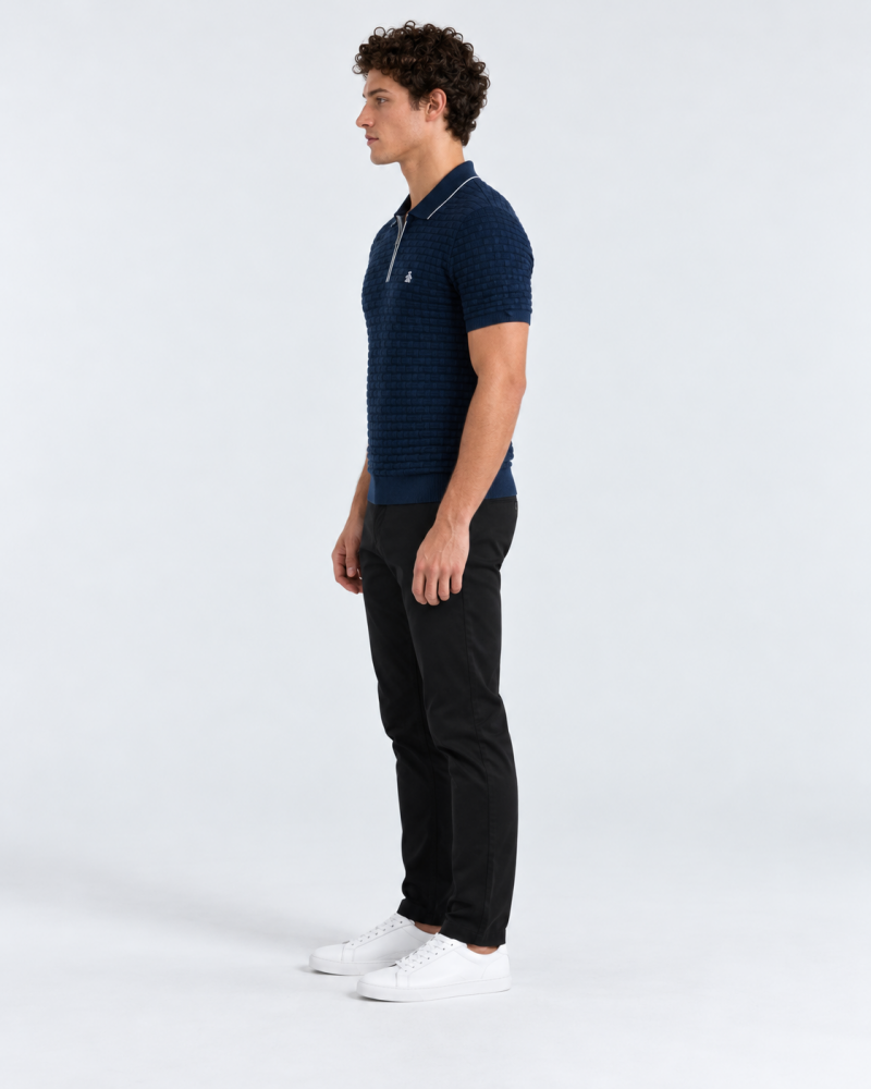 Polo Azul Hombre Penguin - L - Polos