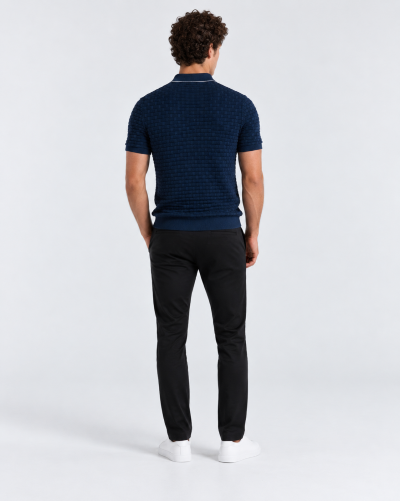 Polo Azul Hombre Penguin - L - Polos
