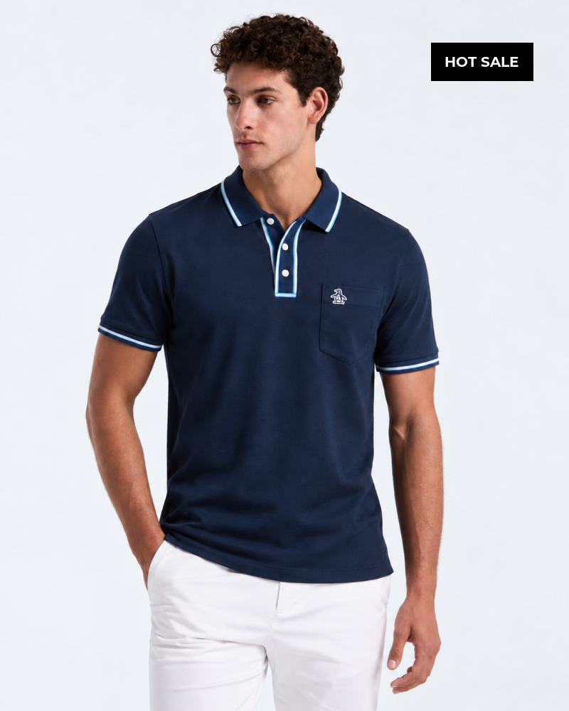 Polo Azul Hombre Penguin - Polos