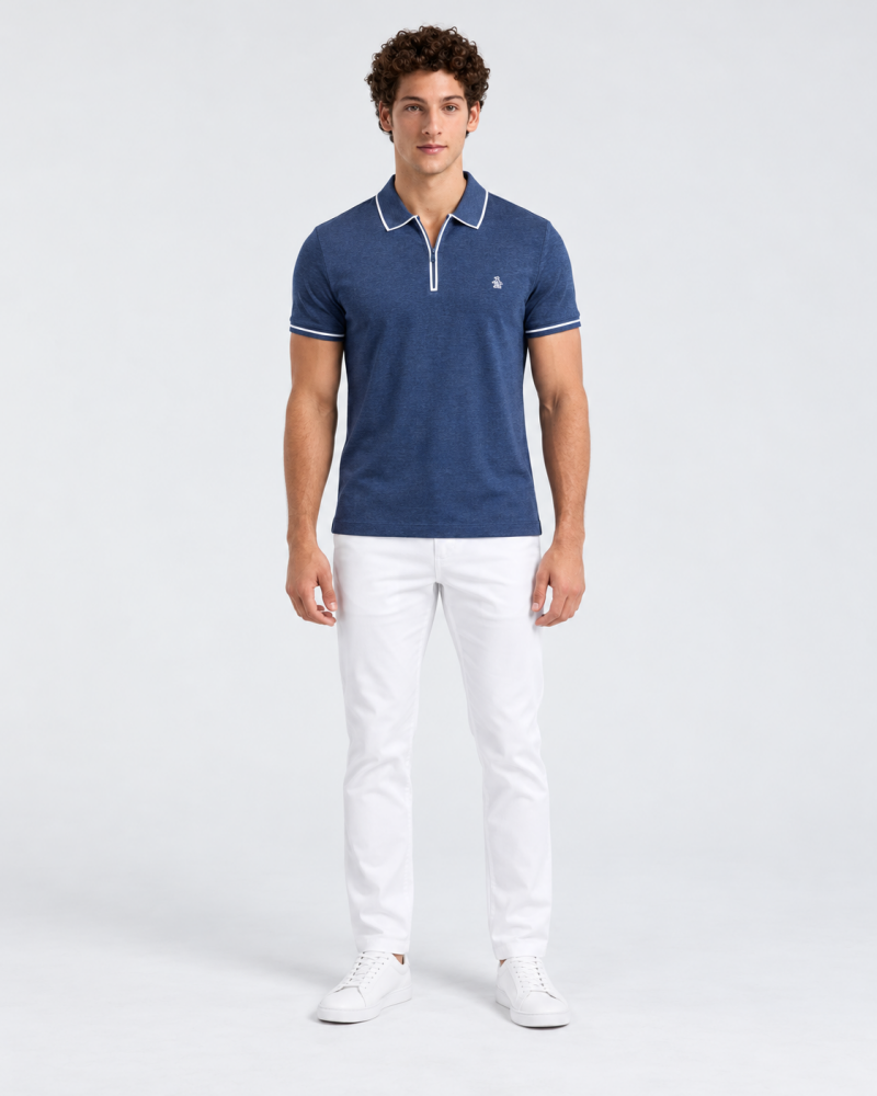 Polo Azul Hombre Penguin - Polos