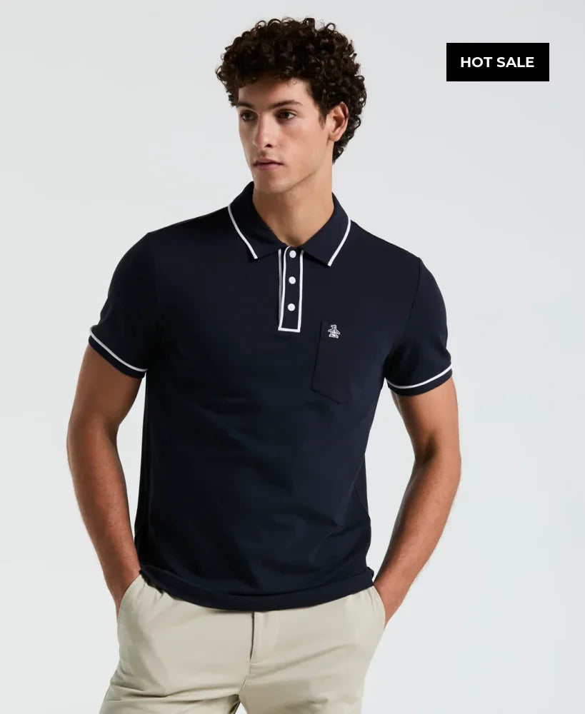 Polo Azul Hombre Penguin - Polos