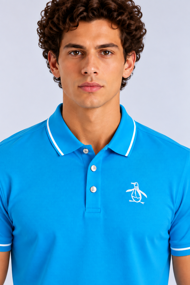 Polo Azul Hombre Penguin - Polos