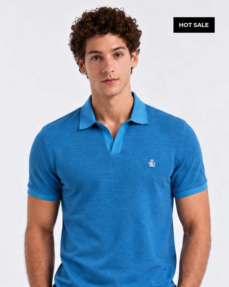 Polo Azul Hombre Penguin - Polos