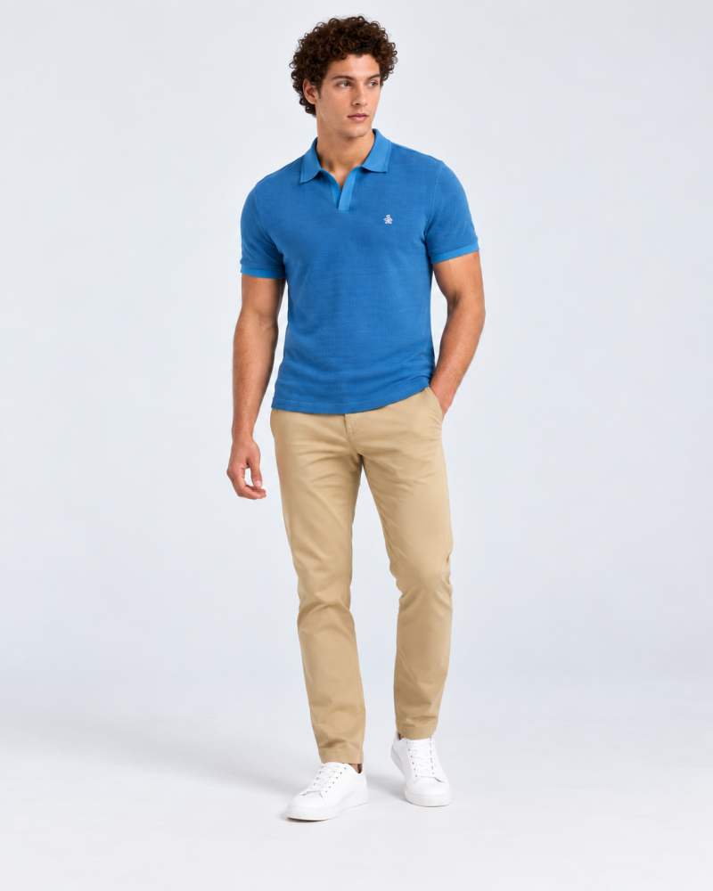 Polo Azul Hombre Penguin - Polos