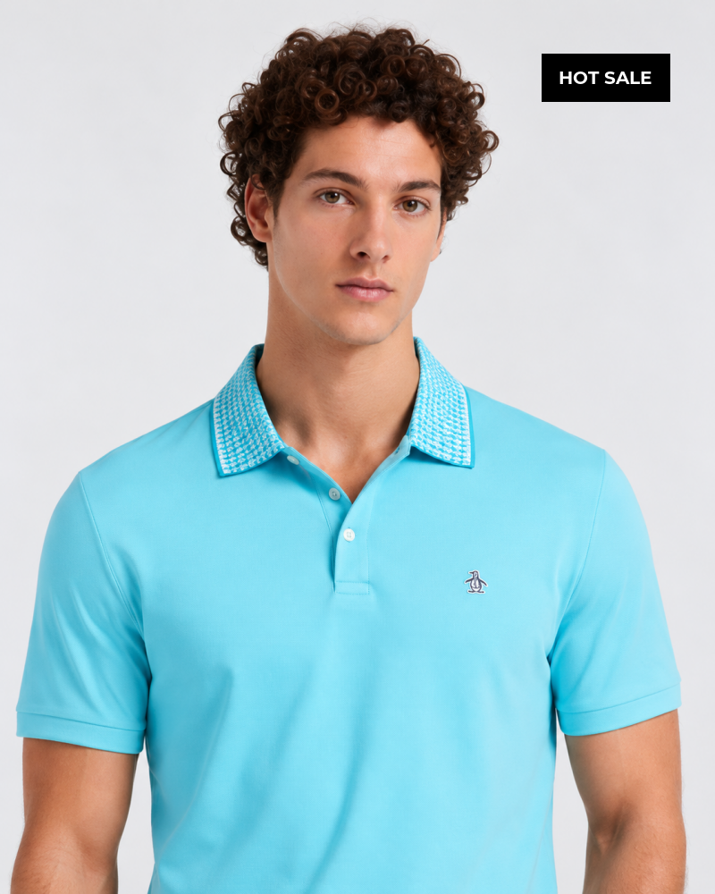 Polo Azul Hombre Penguin - Polos