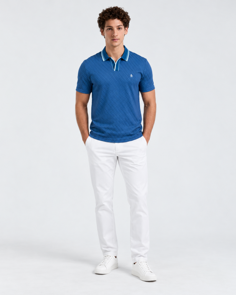 Polo Azul Hombre Penguin - Polos