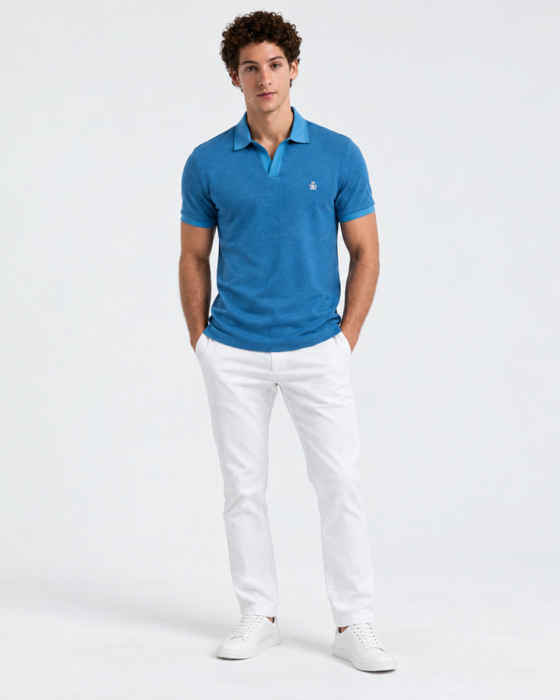 Polo Azul Hombre Penguin - Polos