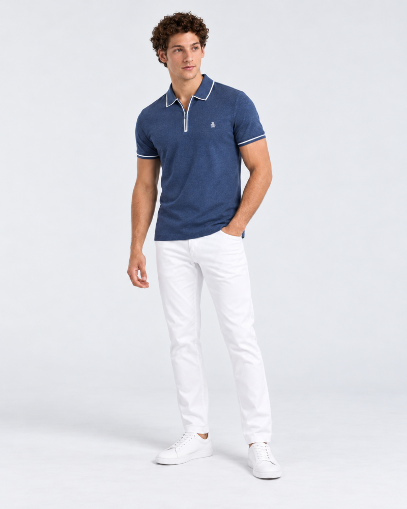 Polo Azul Hombre Penguin - Polos