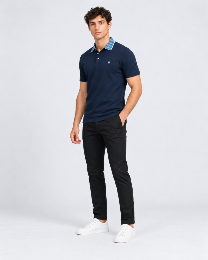 Polo Azul Hombre Penguin - Polos