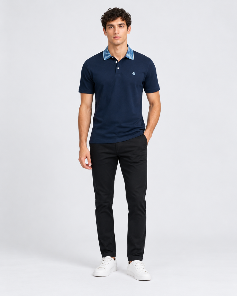 Polo Azul Hombre Penguin - Polos