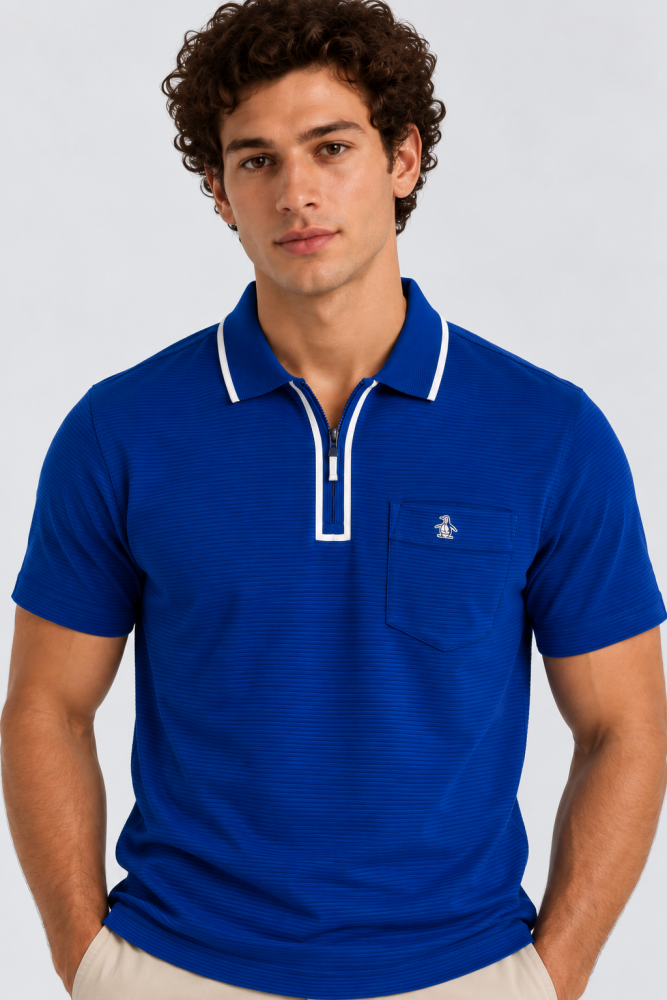 Polo Azul Hombre Penguin - S - Polos