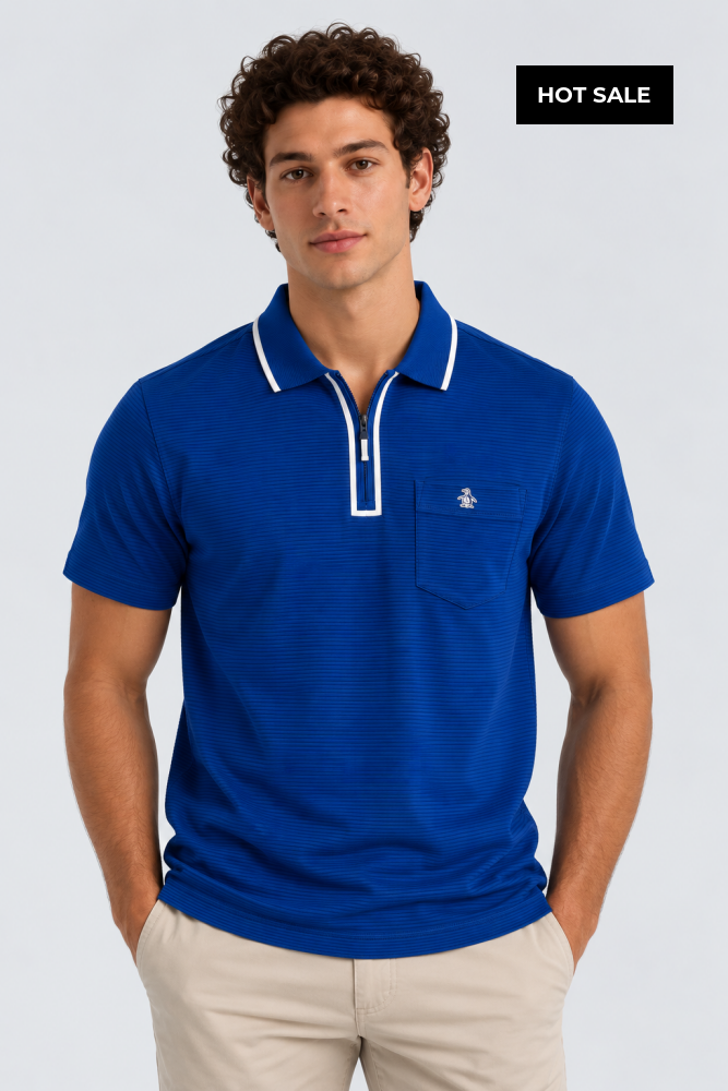 Polo Azul Hombre Penguin - S - Polos