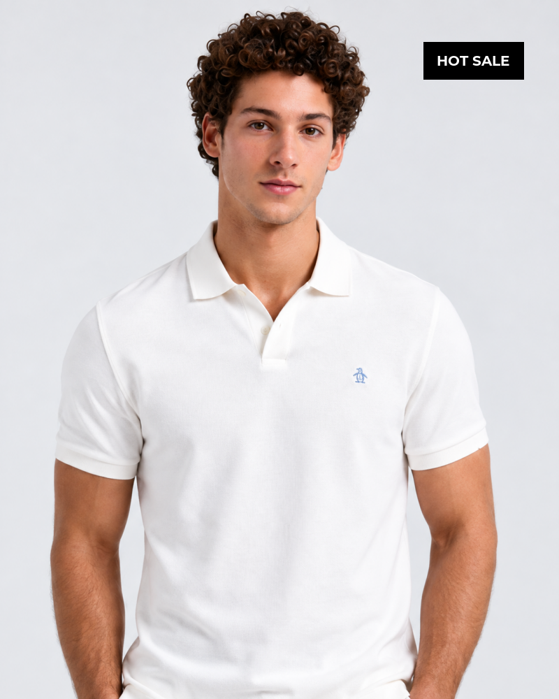 Polo Beige Hombre Penguin - Polos
