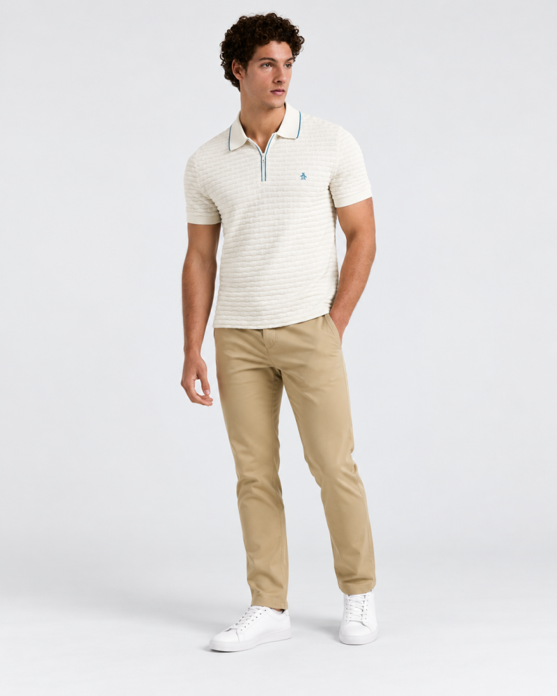 Polo Beige Hombre Penguin - Polos