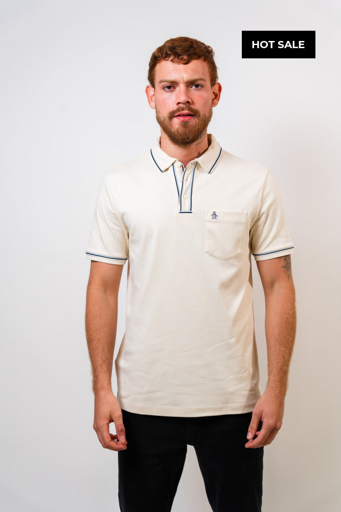 Polo Beige Hombre Penguin - Polos