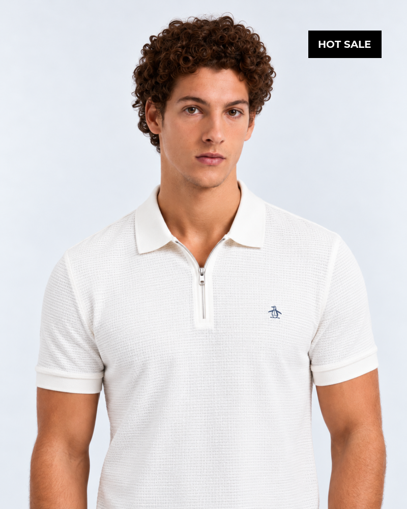 Polo Beige Hombre Penguin - Polos