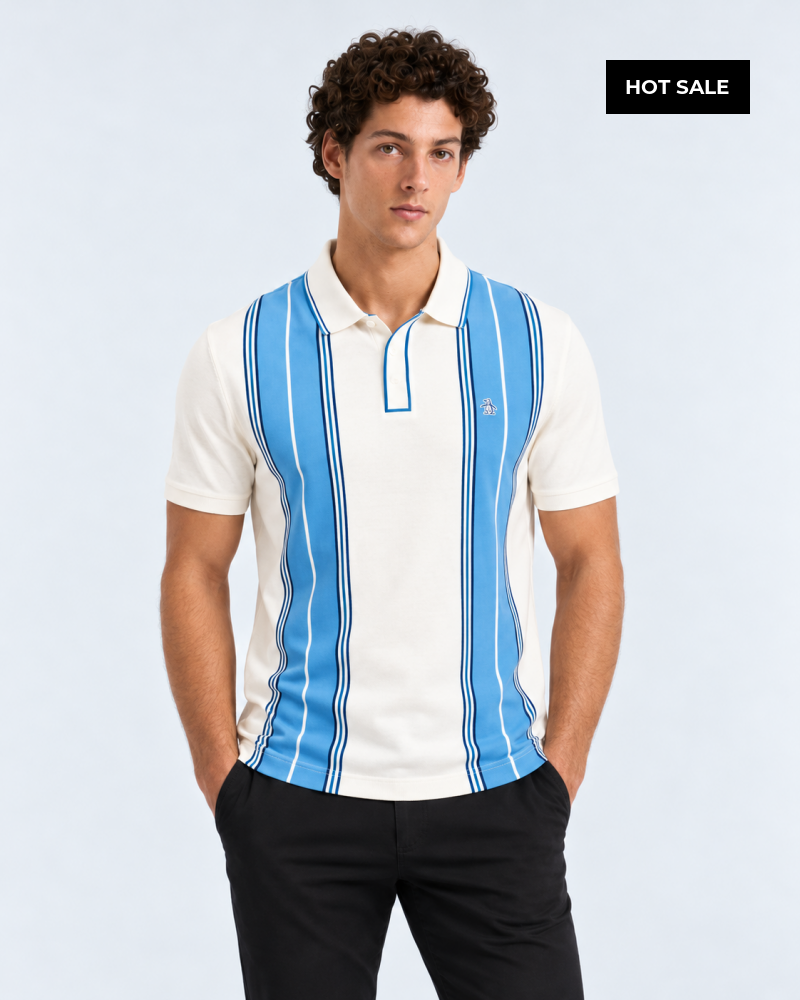 Polo Beige Hombre Penguin - Polos