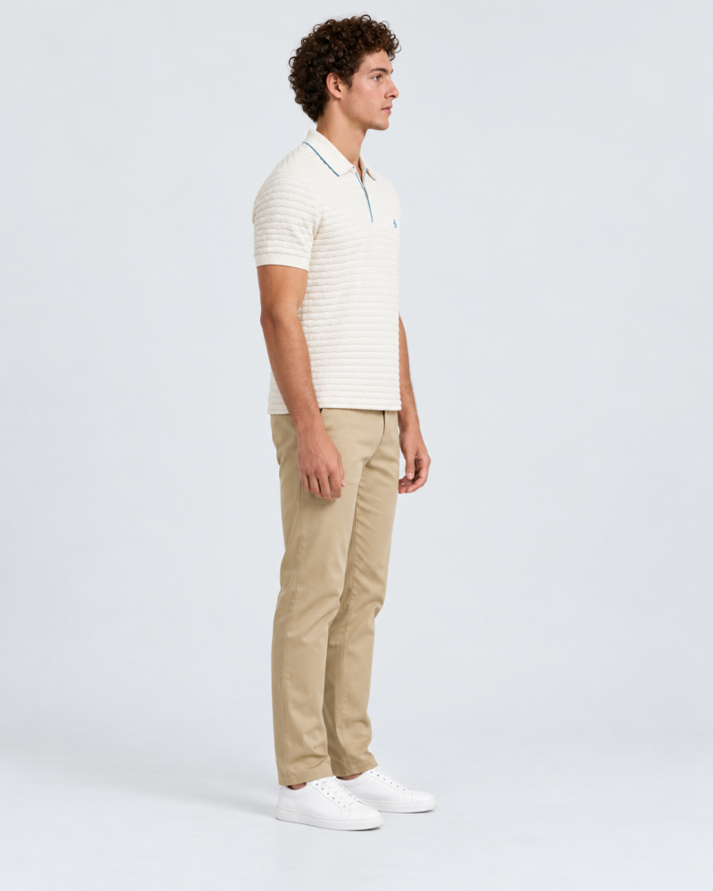 Polo Beige Hombre Penguin - Polos