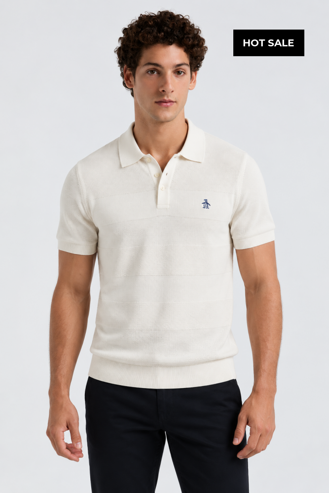 Polo Beige Hombre Penguin - Polos