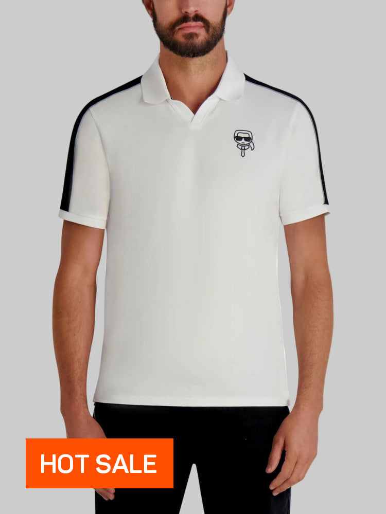 Polo Blanco Hombre Karl Lagerfeld - Polos