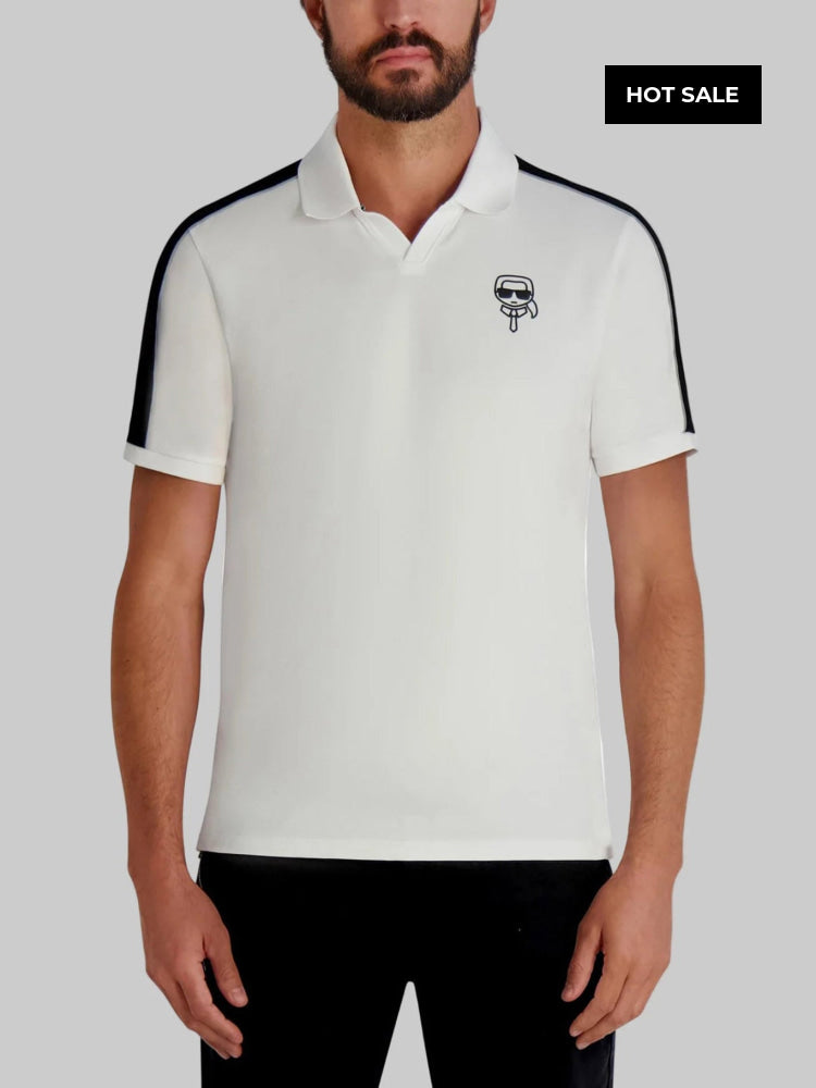 Polo Blanco Hombre Karl Lagerfeld - Polos