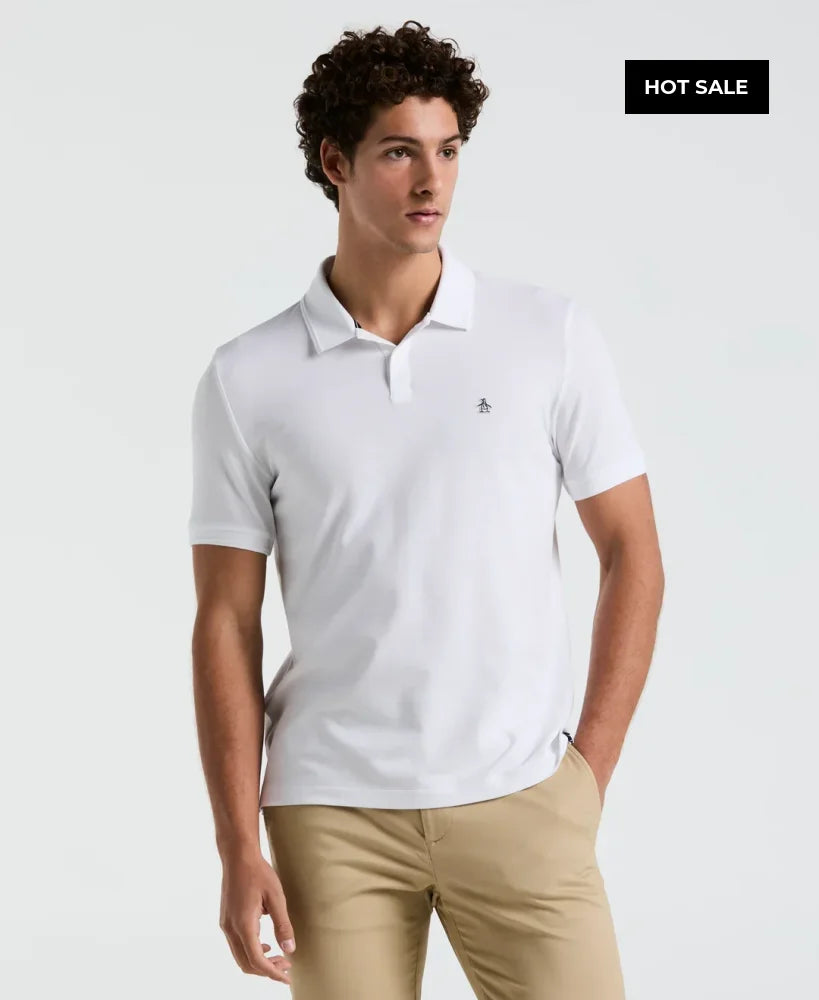 Polo Blanco Hombre Penguin - Polos