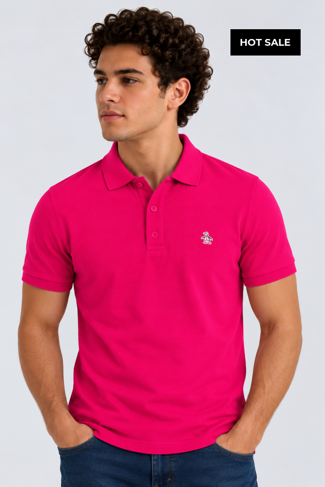 Polo Fuscia Hombre Penguin - Polos