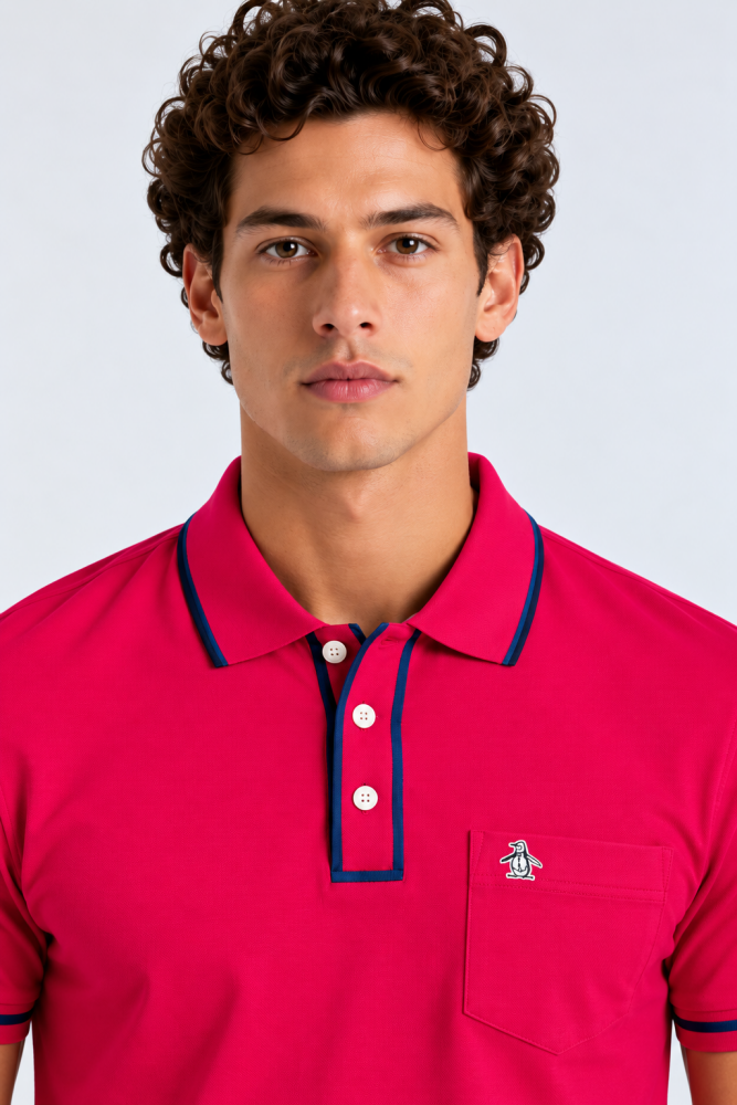 Polo Fuscia Hombre Penguin - Polos