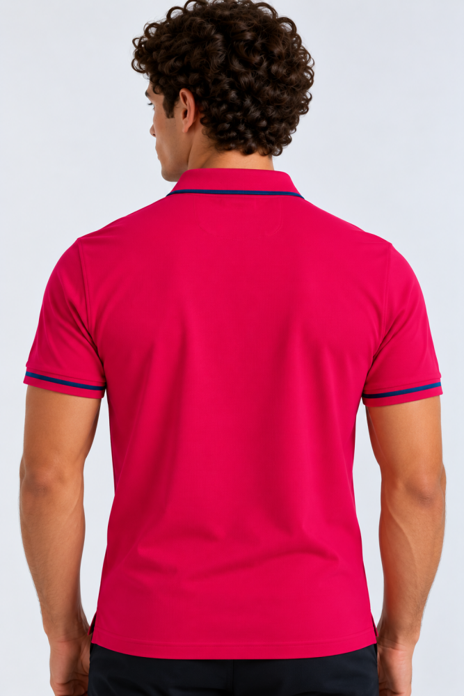 Polo Fuscia Hombre Penguin - Polos