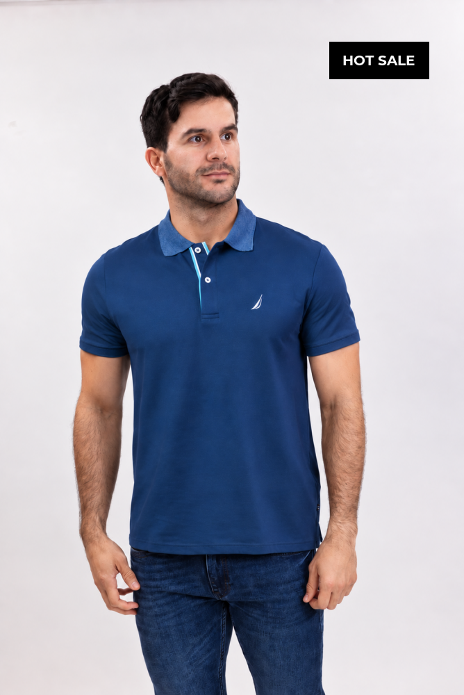 Polo Hombre Nautica Regular Fit - L - Polos