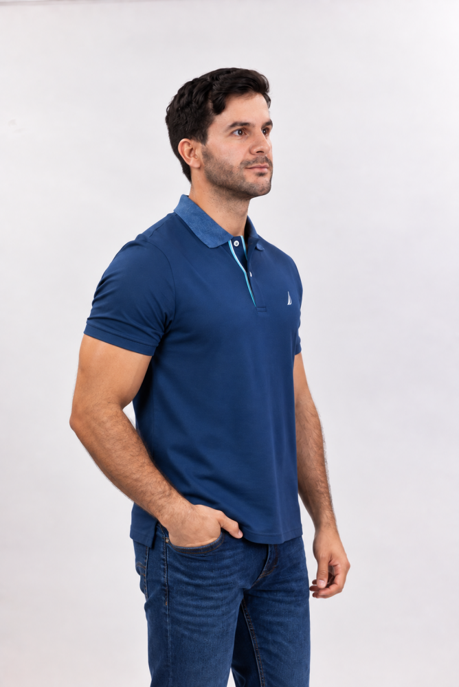 Polo Hombre Nautica Regular Fit - L - Polos