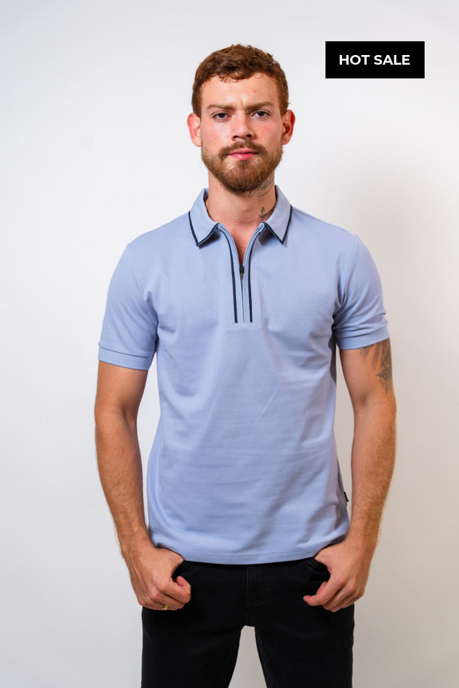 Polo Lavanda Hombre Carven - Polos