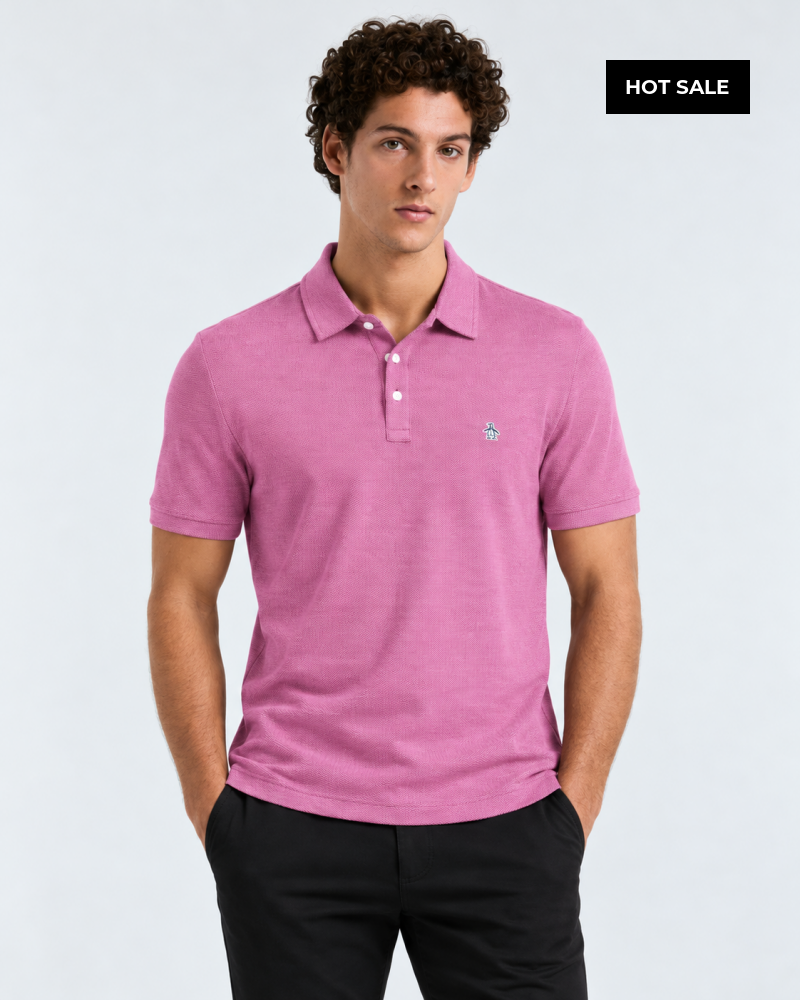 Polo Magenta Hombre Penguin - Polos