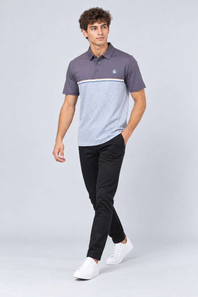Polo Marrón Hombre Penguin - Polos