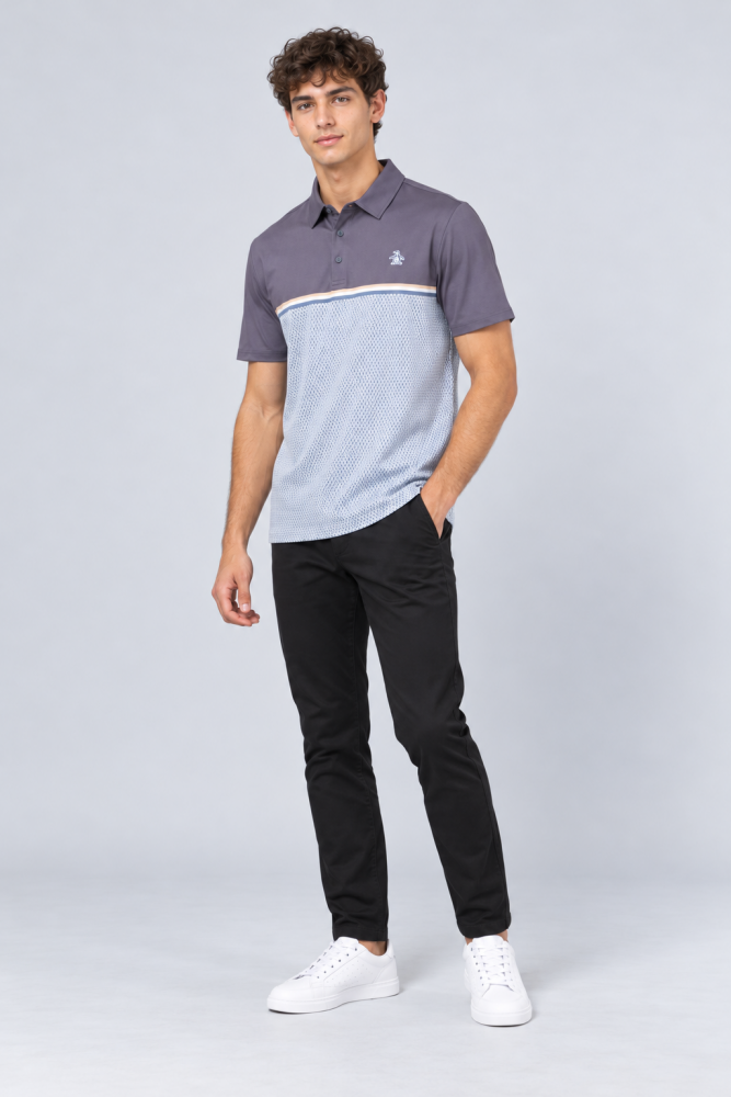 Polo Marrón Hombre Penguin - Polos