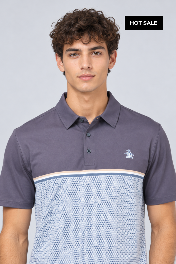 Polo Marrón Hombre Penguin - Polos