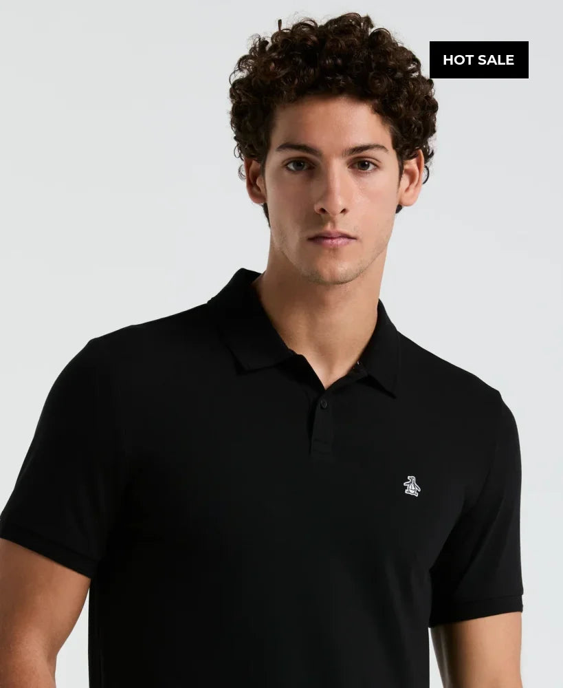 Polo Negro Hombre Penguin - Polos