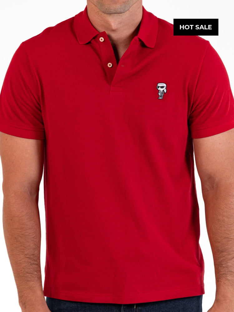 Polo Rojo Hombre Karl Lagerfeld - Polos