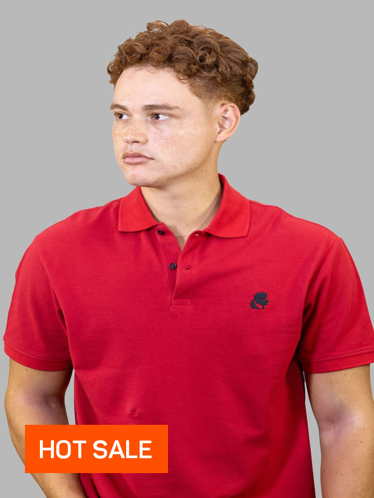 Polo Rojo Hombre Karl Lagerfeld - Polos
