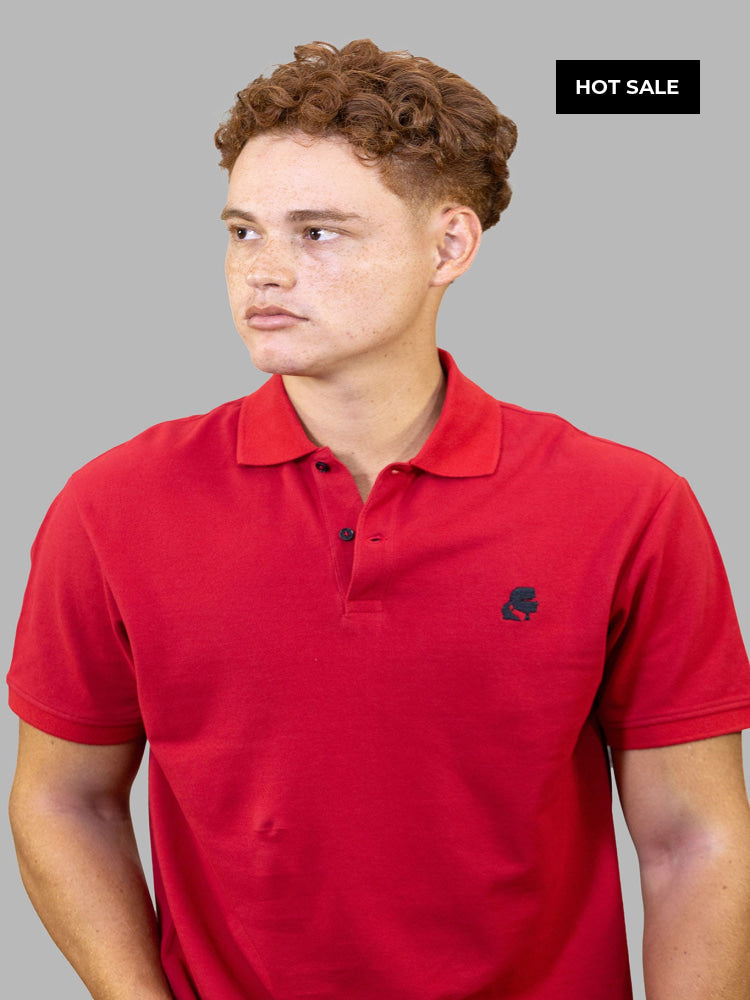 Polo Rojo Hombre Karl Lagerfeld - Polos