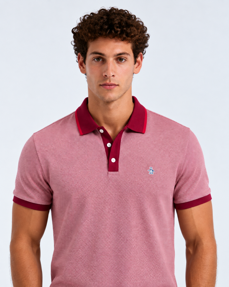 Polo Rojo Hombre Penguin - Polos