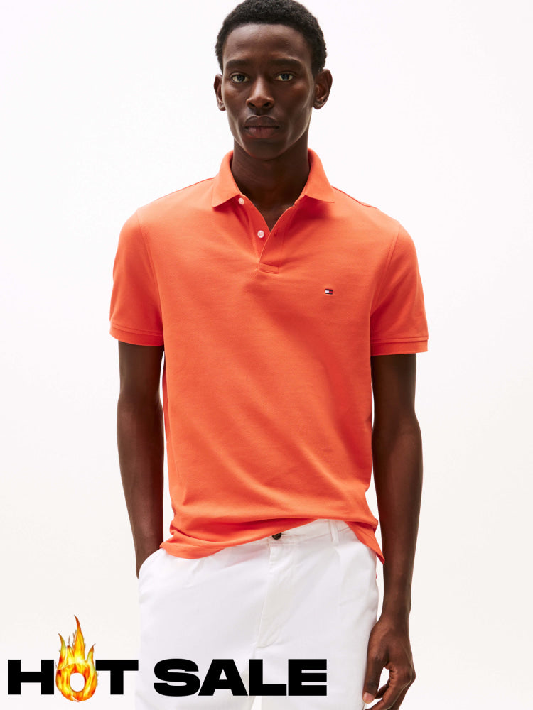 Polo Tommy Hilfiger Brilliant Orange S Polos