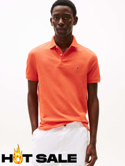 Polo Tommy Hilfiger Brilliant Orange S Polos