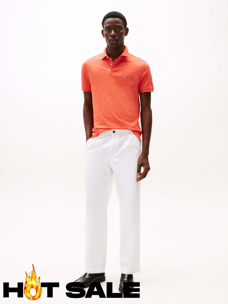 Polo Tommy Hilfiger Brilliant Orange S Polos