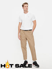 Polo Tommy Hilfiger Ecru Polos