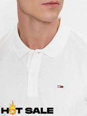 Polo Tommy Hilfiger Ecru Polos