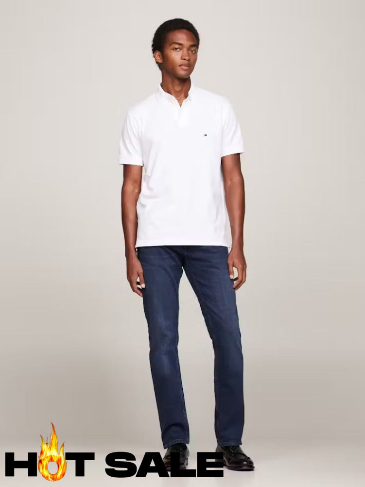 Polo Tommy Hilfiger White L Polos