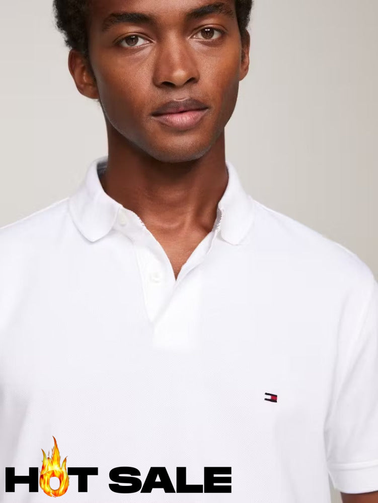 Polo Tommy Hilfiger White L Polos